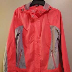 Free country jacket wind breaker med zips and snaps